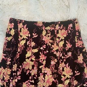 FP Button Down Maxi Skirt